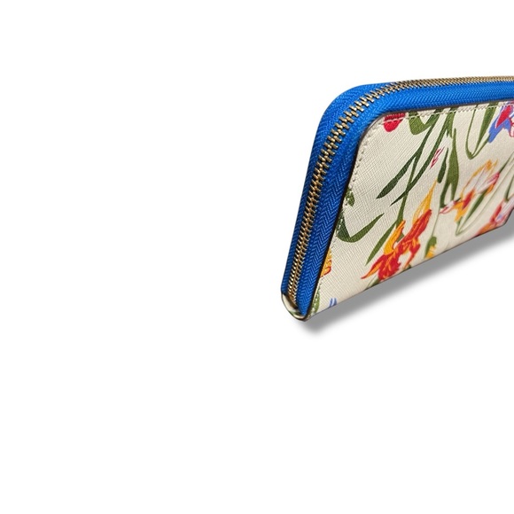 Tory Burch Floral Emerson Continental Wallet
